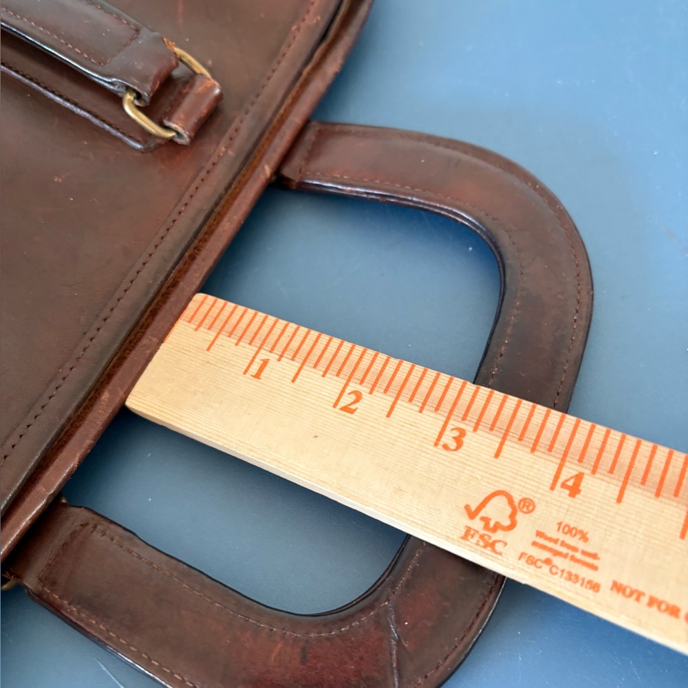 Coach Brown Leather Women's Satchel - Picture 8 of 13